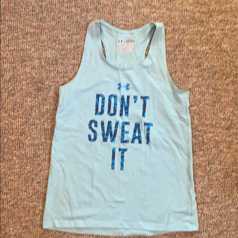 Girls medium UA tank